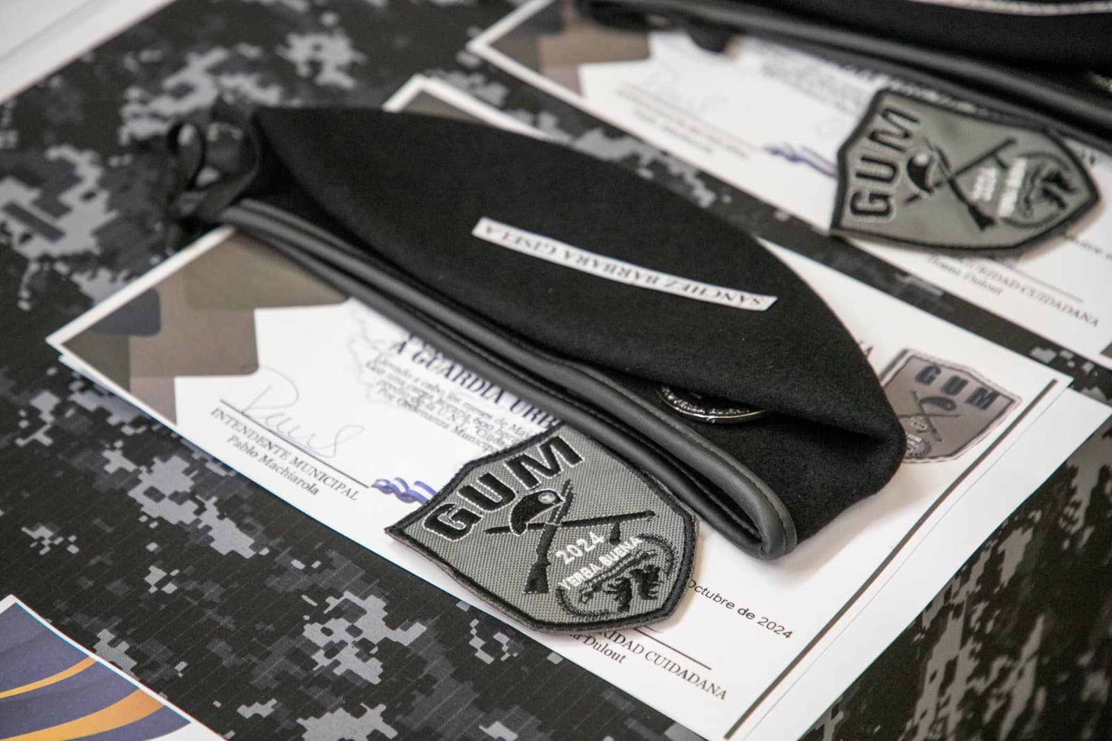 Guardia Urbana Municipal en patrullaje